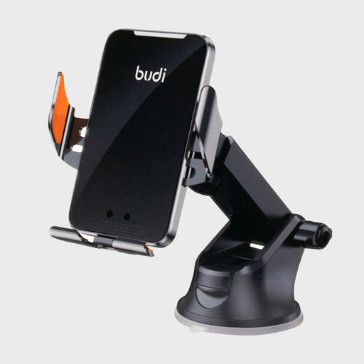 هولدر شحن موبايل وايرليس يثبت على التابلو أو على مكيف السيارة budi wireless car charger phone holder  للسيارة