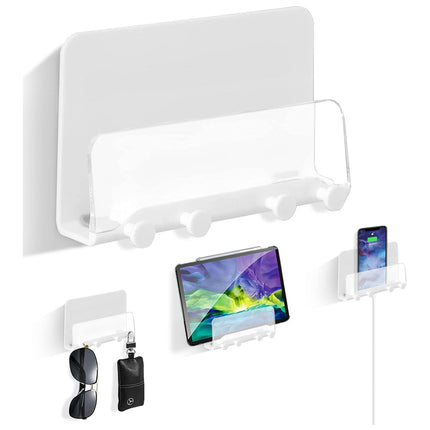 حامل هاتف جداري لاصق متعدد الاستخدامات Wall-Mounted Phone Holder