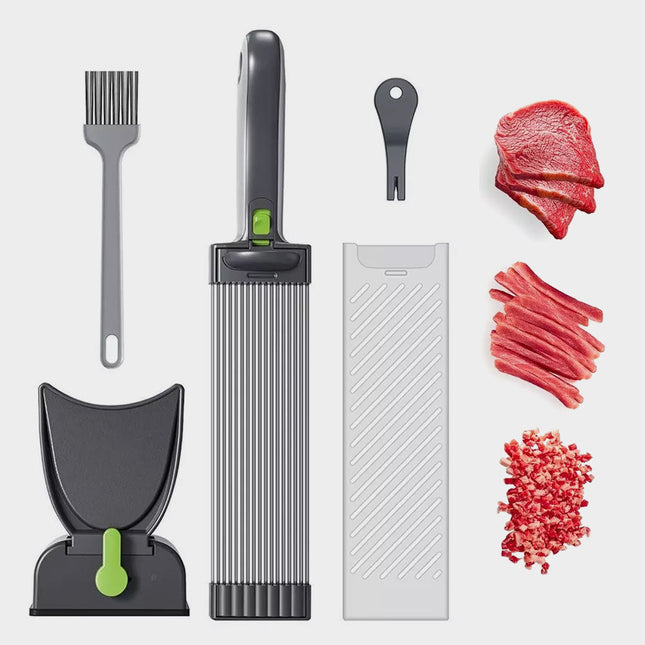 قطاعة ومفرمة لحوم يدوية MANUAL MEAT CUTTER  قطاعة ومفرمة لحوم يدوية