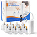 كاسات للحجامة مع جهاز سحب الهواء عالشحن Rechargeable Cupper with Strong Suction and 12 Cupping Heads  أدوات صحية