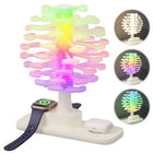 مصباح مكتب بإضاءة ليلية وشحن لاسلكي SPIRAL TREE Wireless Charging Desk Lamp