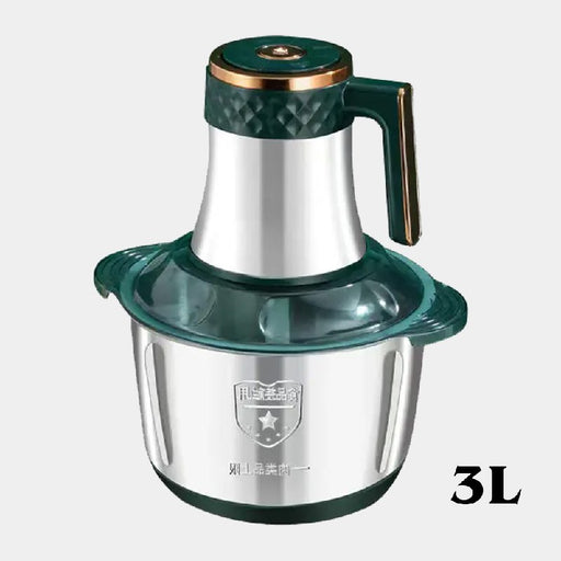 مفرمة اللحوم والخضروات ستانليس ستيل الكهربائية FOOD GOURMENT CUISINE5L3L  أدوات المطبخ