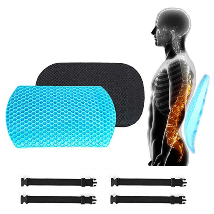 وسادة مقعد مريحة لآلام الظهر مصنوعة من السيليكون Silicone Seat Cushion Back Pain Relief  أدوات صحية