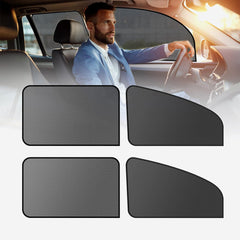 برادي لنوافذ السيارة 4 قطع MESH MAGNETIC SUNSHADE CURTAIN