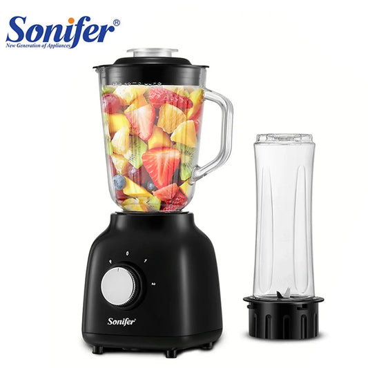 خلاط كهربائي وعصارة فواكه Sonifer Mixer 2 In 1 SF-8113 -  