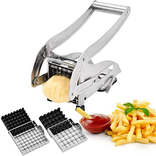 قطاعة بطاطا يدوية Potato Chipper French Fry Cutter  أدوات المطبخ