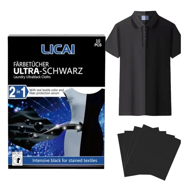 مناديل صبغ الملابس السوداء Ultrablack Cloths