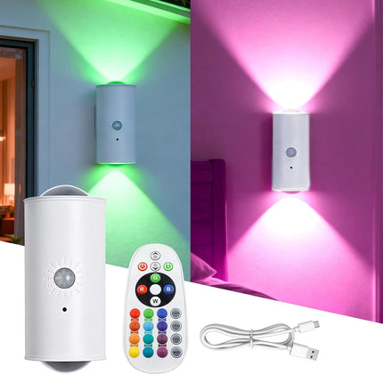 مصباح LED جداري قابل للشحن مع ريموت LED Wall Light