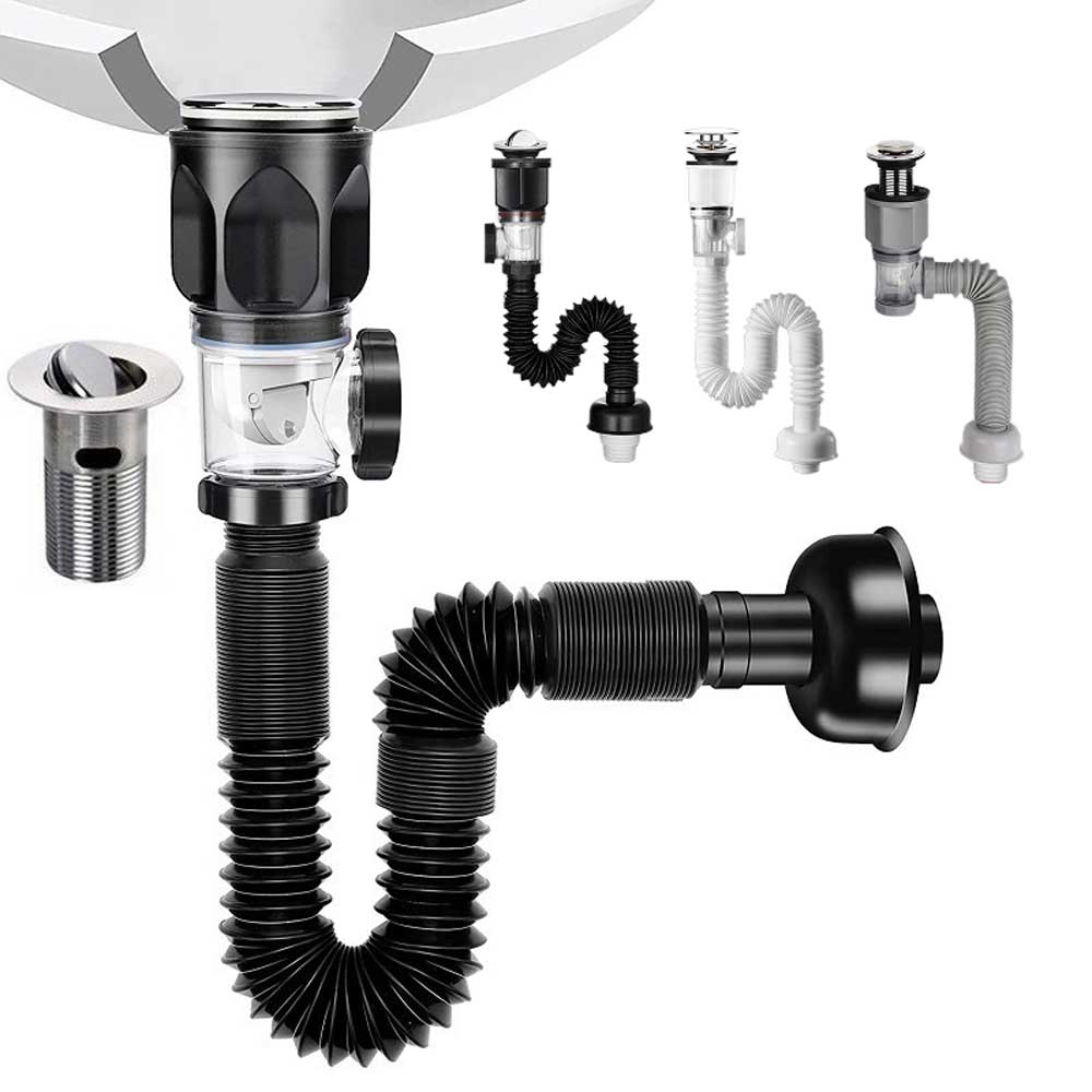 أنبوب صرف قابل للتمدد Expandable Drain Pipe