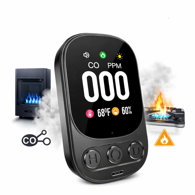 جهاز إنذار لتسرب الغاز وأول أكسيد الكربون Gas & Carbon Monoxide Alarm