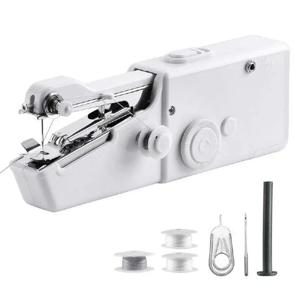 ماكنه خياطه يدويه تعمل على البطاريات Mini Handheld Sewing Machine 