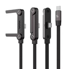 كابل شحن سريع مع حامل موبايل متعدد الزوايا Fast Charging Cable