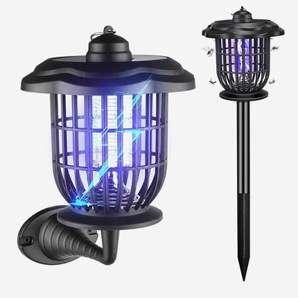 2x1 مصباح و صاعق الناموس شحن شمسي MULTI-FUNCTIONAL MOSQUITO KILLING LAMP
