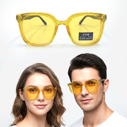نظارة قيادة شمسية و ليلية ضد توهج الاضاءة Photochromic Driving Glasses