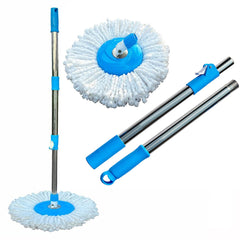 ممسحة دوّارة بمقبض قابل للتمديد Extendable Rotating Mop