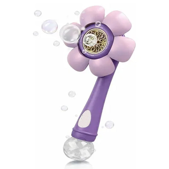 مسدس فقاعات على شكل زهرة Flower Bubble Gun