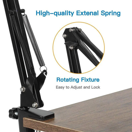 حامل الموبايل أو التابليت يثبت على سطح المكتب Mobile or tablet holder that attaches to the desktop  إكسسوارات هاتف وكمبيوتر