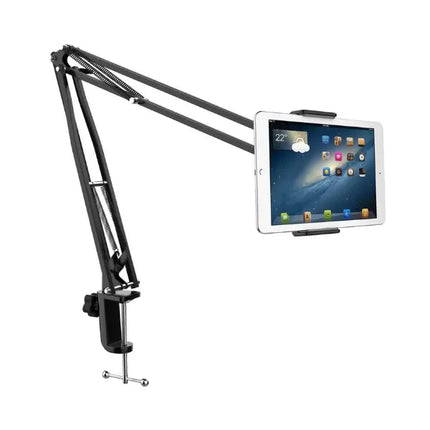 حامل الموبايل أو التابليت يثبت على سطح المكتب Mobile or tablet holder that attaches to the desktop  إكسسوارات هاتف وكمبيوتر