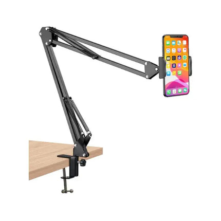 حامل الموبايل أو التابليت يثبت على سطح المكتب Mobile or tablet holder that attaches to the desktop  إكسسوارات هاتف وكمبيوتر
