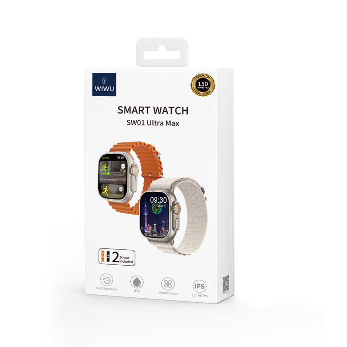 WiWU Smart Watch SW01 Ultra Max Wireless  Smart Watch