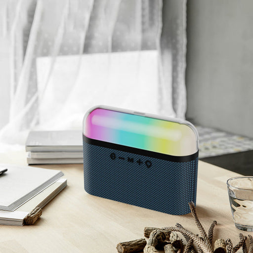 WiWU Thounder Speaker P60 Wireless Bluetooth Speaker for phone with Colorful LED Portable Speaker  Wireless Speaker