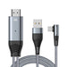 JOYROOM MSY-35L1 Lightning To HDMI 4K Mirroring Cable (3M)  JOYROOM MSY-35L1 Lightning To HDMI 4K Mirroring Cable (3M)