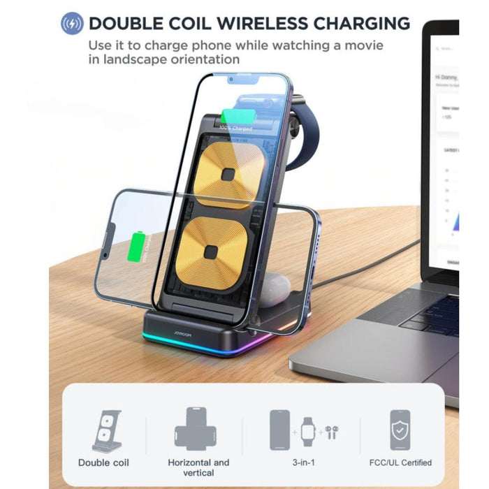 JOYROOM 3 in 1 Magnetic Charging  Joyroom 3 in 1 Magnetic Charging