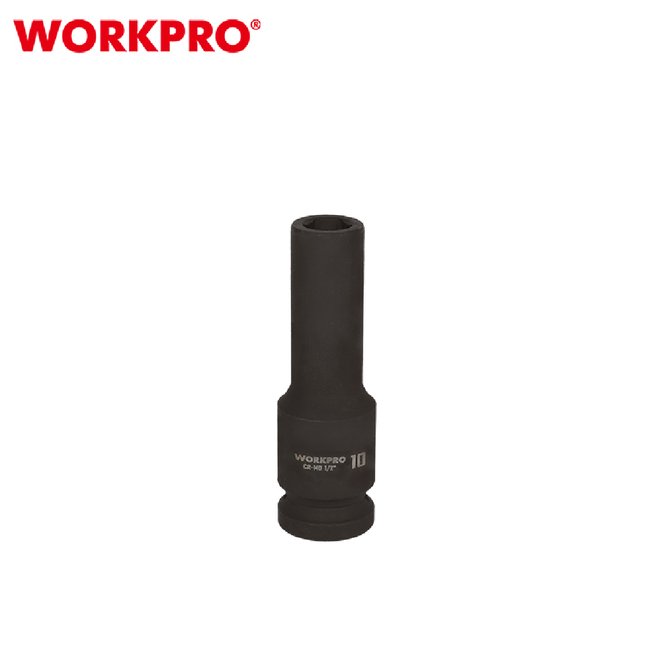 بوكس طويل اسود 1/2 انش 36 ملم من وورك برو ( WP413053) - jabalitools