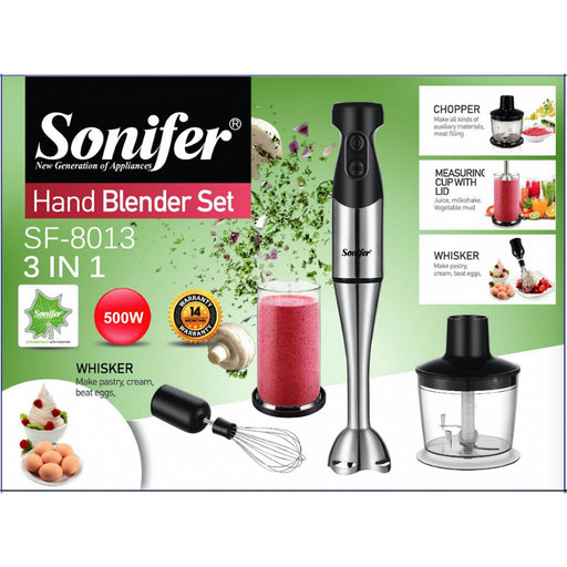 خلاط عامود Sonifer Hand Blender Set 3 IN 1 SF-8013  أدوات المطبخ