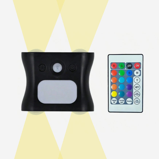 مصباح RGB قابل للشحن بمستشعر حركة RECHARGEABLE LIGHT WITH MOTION SENSOR