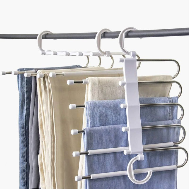 علاقة ملابس 5 طبقات افقي او عامودي 3663