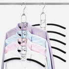 علاقة ملابس معدنية متعددة الطبقات موفرة للمساحة 3667