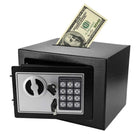خزنة الكترونية رقمية مع فتحة إيداع MINI CASH DEPOSIT DROP SLOT SAFE BOX