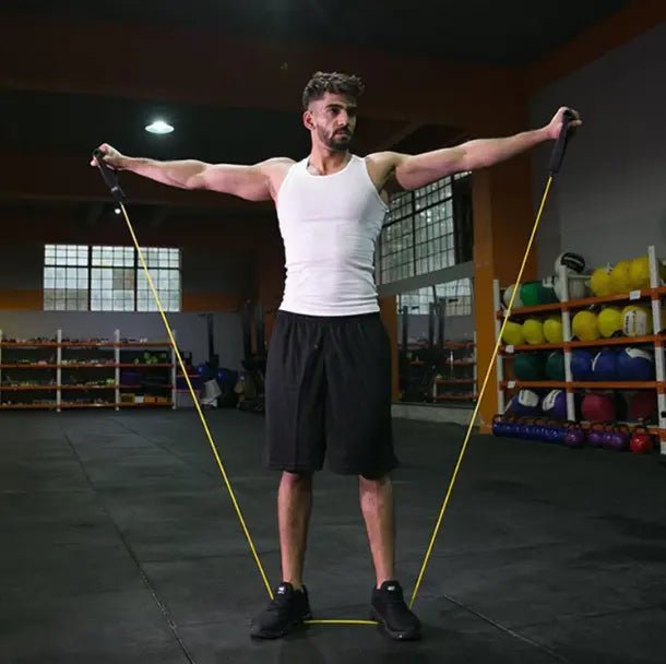 أحبال مقاومة مرنة للرياضة strength training elastic bands 2343