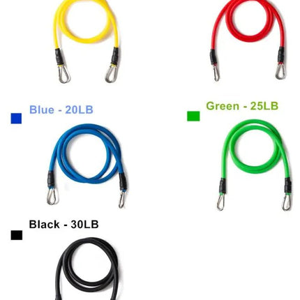 أحبال مقاومة مرنة للرياضة strength training elastic bands 2343