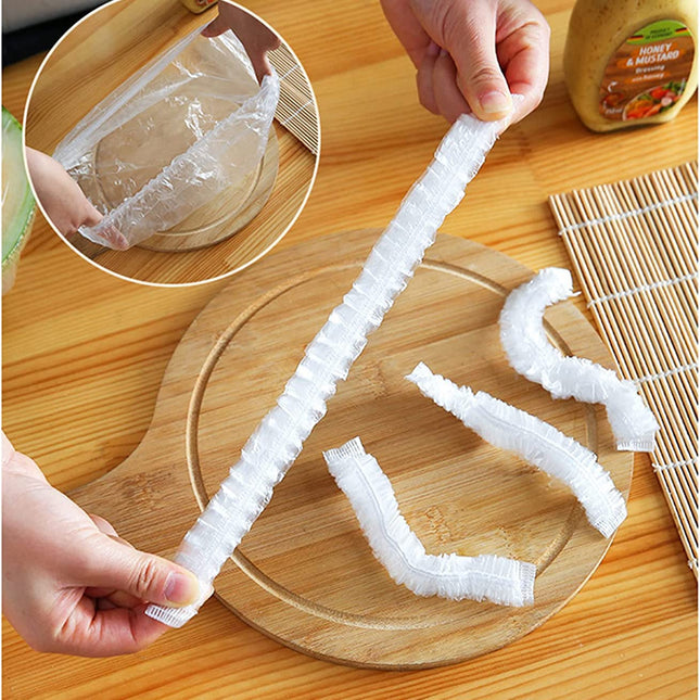 أكياس تغليف الأطعمة لجميع الأحجام food cover100pcs  أدوات مطبخ