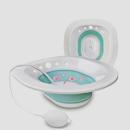 المغطس العلاجي مع مضخة للماء وقابل للطي  الصحة والجمال