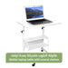 طاولة لابتوب متحركة بعدة ارفف Mobile Laptop Table With Several Shelves -  