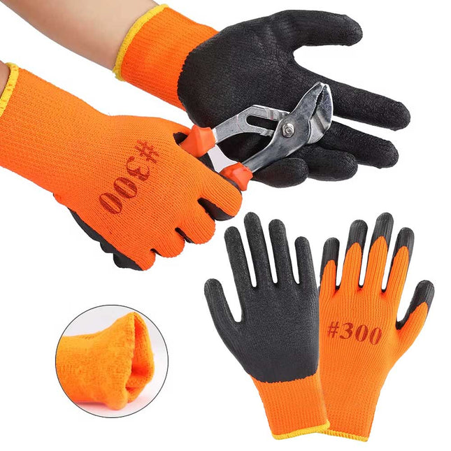قفازات عمل مطاطية مقاومة للماء Waterproof Rubber Work Gloves