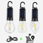 مصباح التخييم بشحن شمسي و كهربائي CAMPING LAMP
