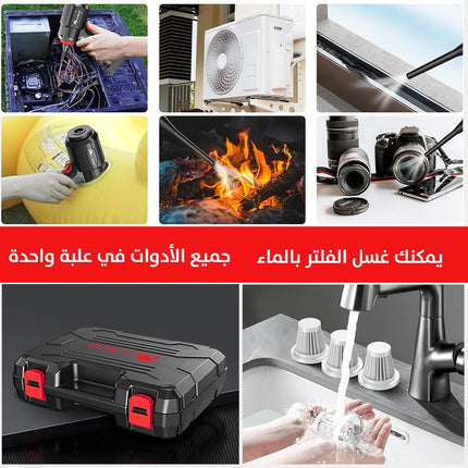 بلور ومكنسة للسيارة تعمل بالشحن  السيارات والنقل