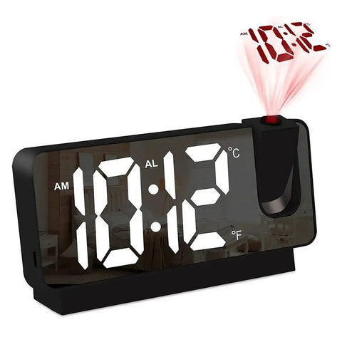 بروجيكتور ساعة منبه LED projection clock