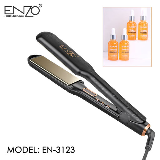 مملس الشعر الحراري مع 4 خلاصات للعناية بالشعر من إنزو ENZO MODEL: EN-3123  أدوات منزلية