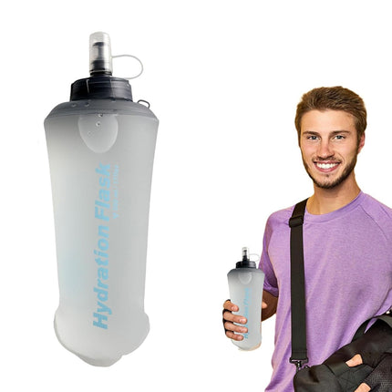 زجاجة مياه مرنة قابلة للطي Foldable Soft Water Bottle