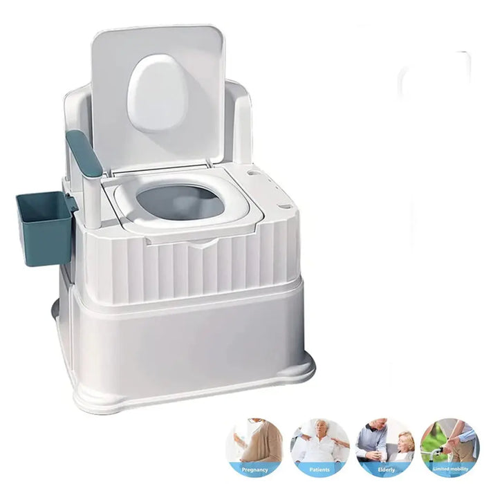 مرحاض لكبار السن ونساء الحوامل متعدد الإستخدام Multi-use Toilet For The Elderly And Pregnant Women -  