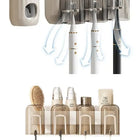 حامل فرشاة الأسنان ثلاثي / حامل فرشاة الأسنان رباعي -  