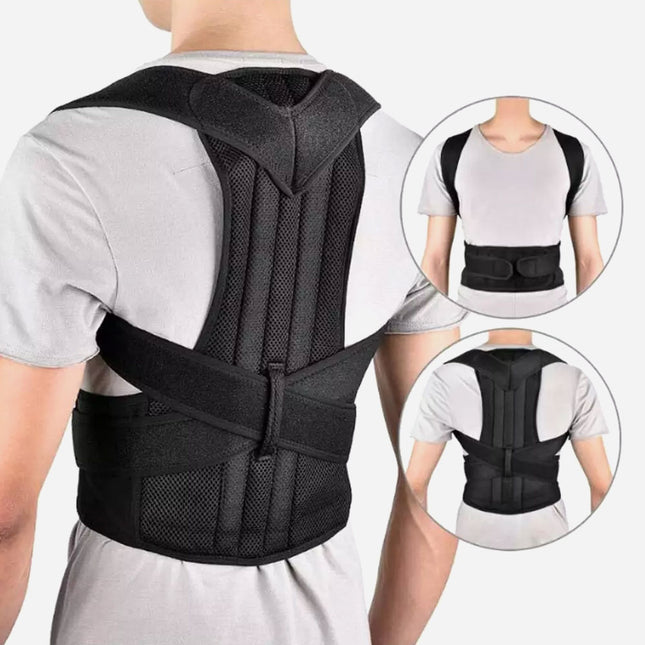 مشد تصحيح وضعية الظهر والأكتاف بدعامات Back Support Belt