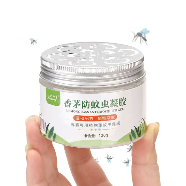 جل طارد الحشرات الطائرة المنزلية Citronella Mosquito Gel  مستلزمات حديقة ورحلات وشواء