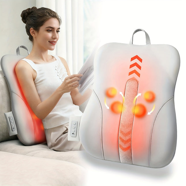مدلك ظهر 4D مع حرارة Massage Backrest
