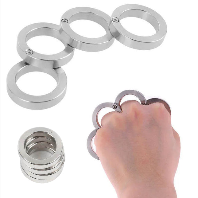 خاتم فولاذي قابل للطي للطواريء FOLDABLE AND ROTATING RING